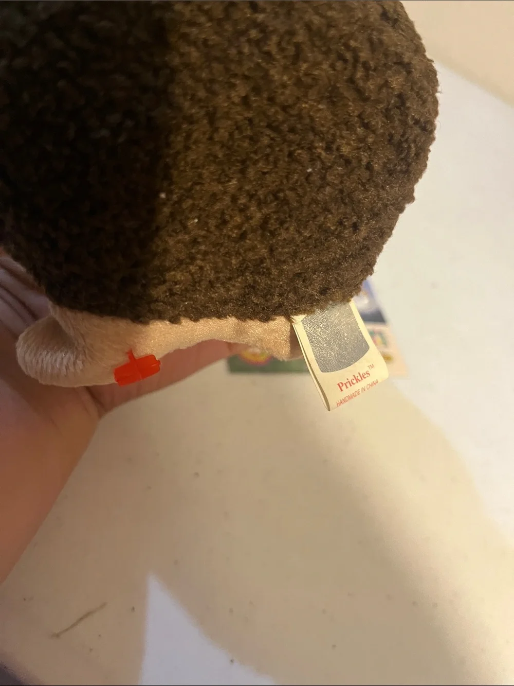Ty Price the Hedgehog Plush - Brown, Tan